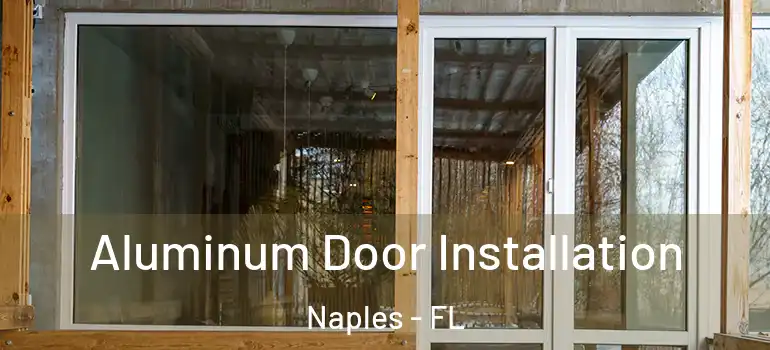 Aluminum Door Installation Naples - FL