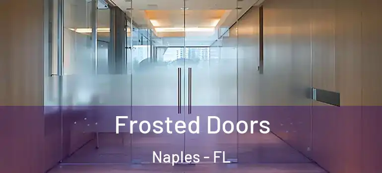 Frosted Doors Naples - FL