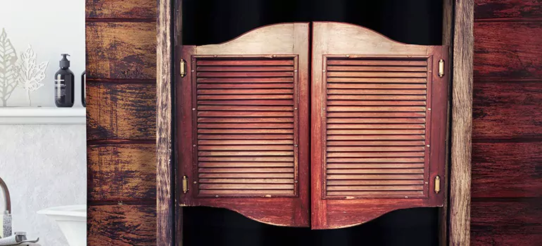 Installing Saloon Door Hinges in Naples, FL