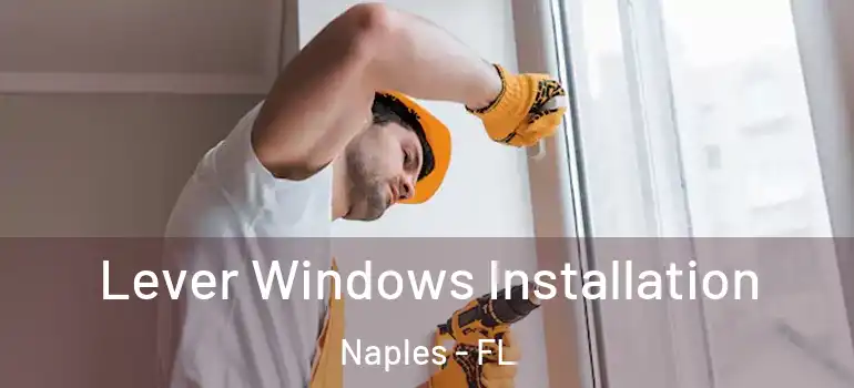 Lever Windows Installation Naples - FL