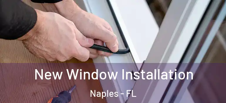 New Window Installation Naples - FL