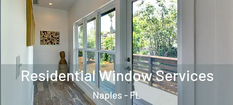 Residential Window Services Naples - FL