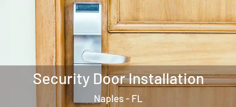 Security Door Installation Naples - FL