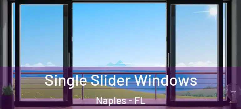 Single Slider Windows Naples - FL