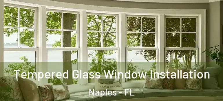 Tempered Glass Window Installation Naples - FL