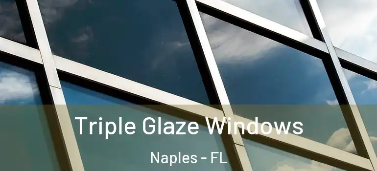 Triple Glaze Windows Naples - FL