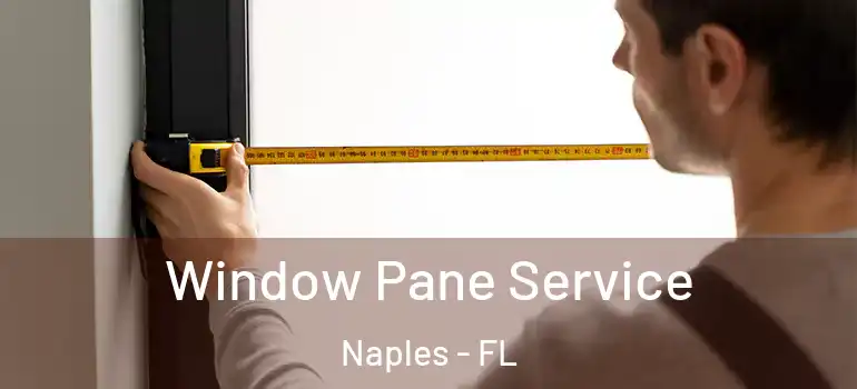 Window Pane Service Naples - FL