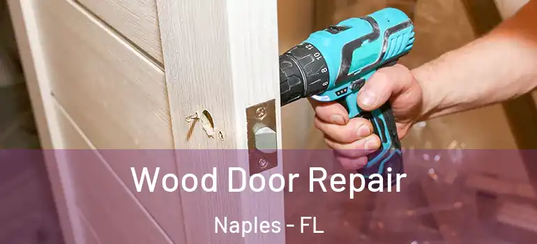 Wood Door Repair Naples - FL